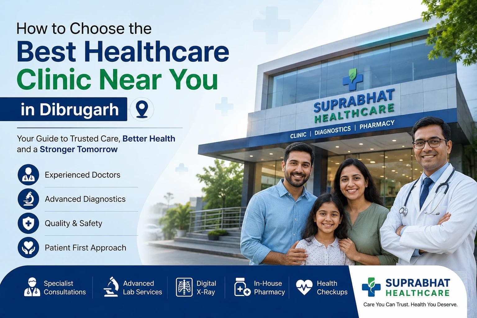 How to Choose a Trusted Healthcare Clinic in Dibrugarh