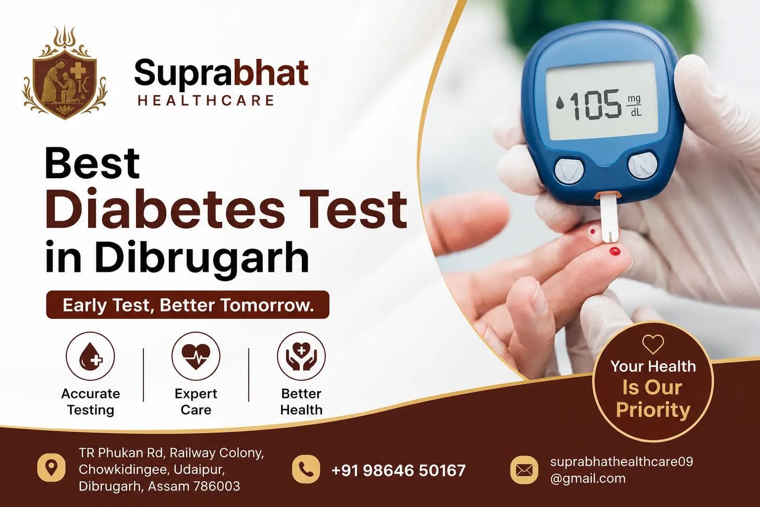 Best Diabetes Test in Dibrugarh: Where to Get Tested and Treated