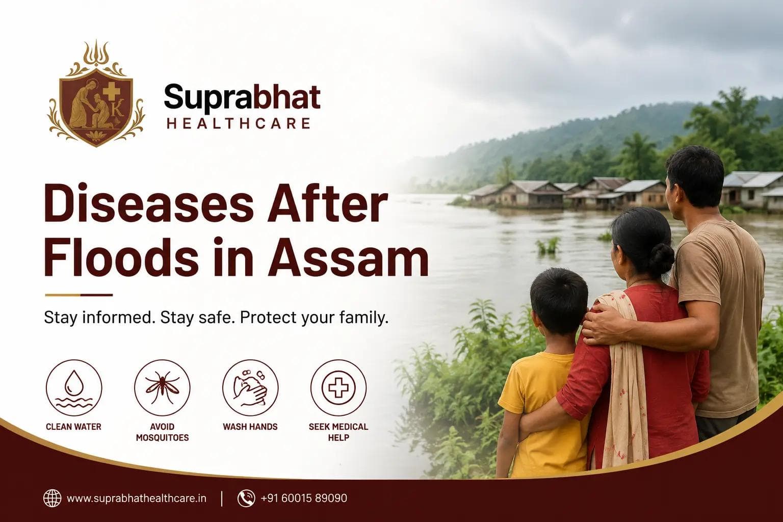 What Diseases Spread After a Flood? A Complete Health Guide for Assam Families (2026)